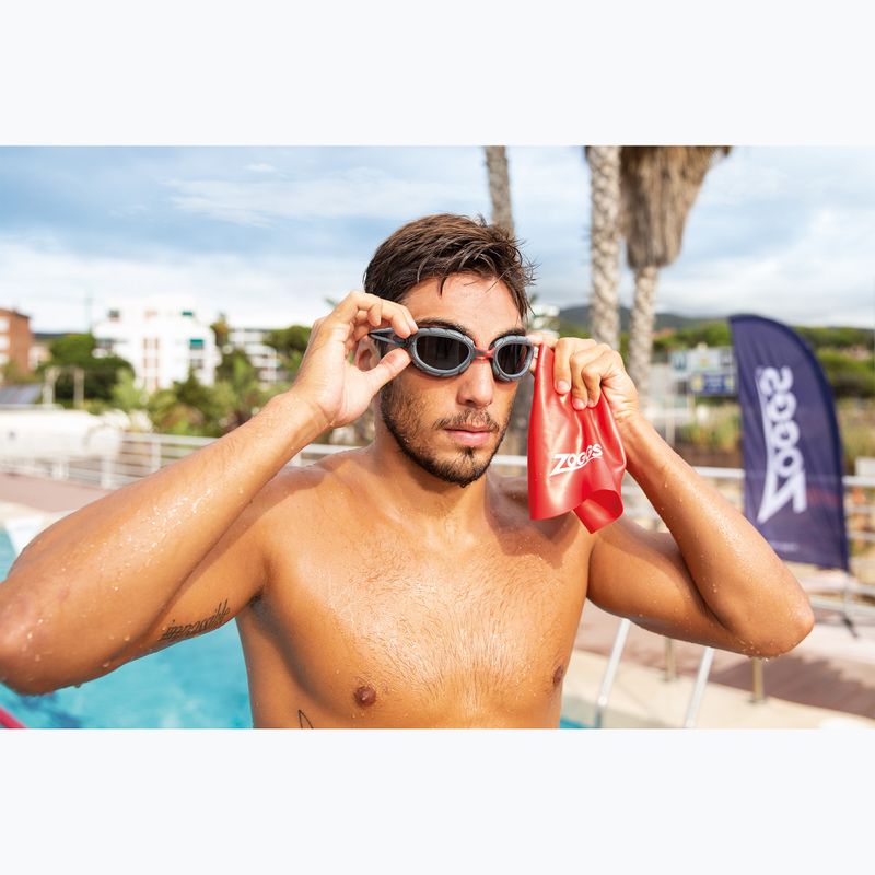 Окуляри для плавання Zoggs Predator Polarized сірі/сірі/поляризовані димові окуляри 7