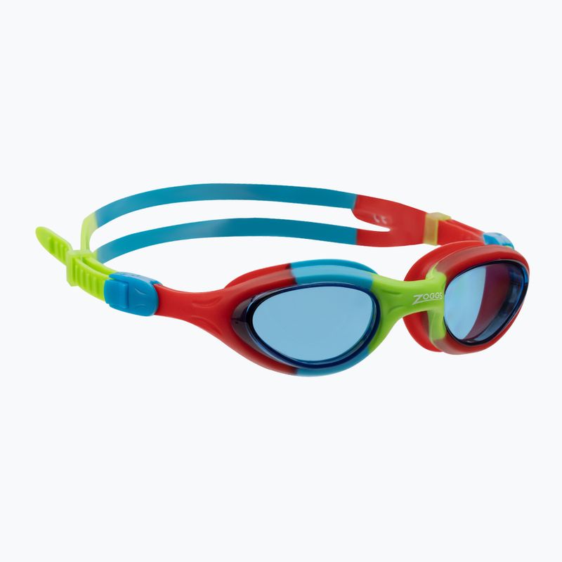 Окуляри для плавання дитячі Zoggs Super Seal red/blue/green/tint blue 461327