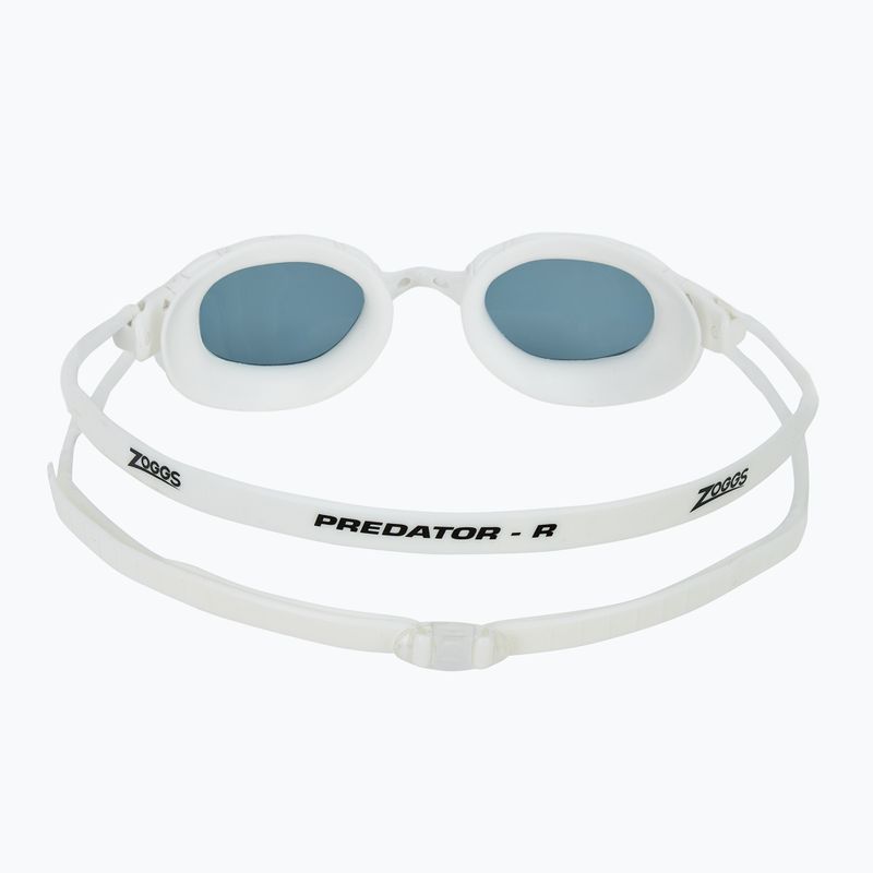 Окуляри для плавання Zoggs Predator white/ white/ tint smoke 4