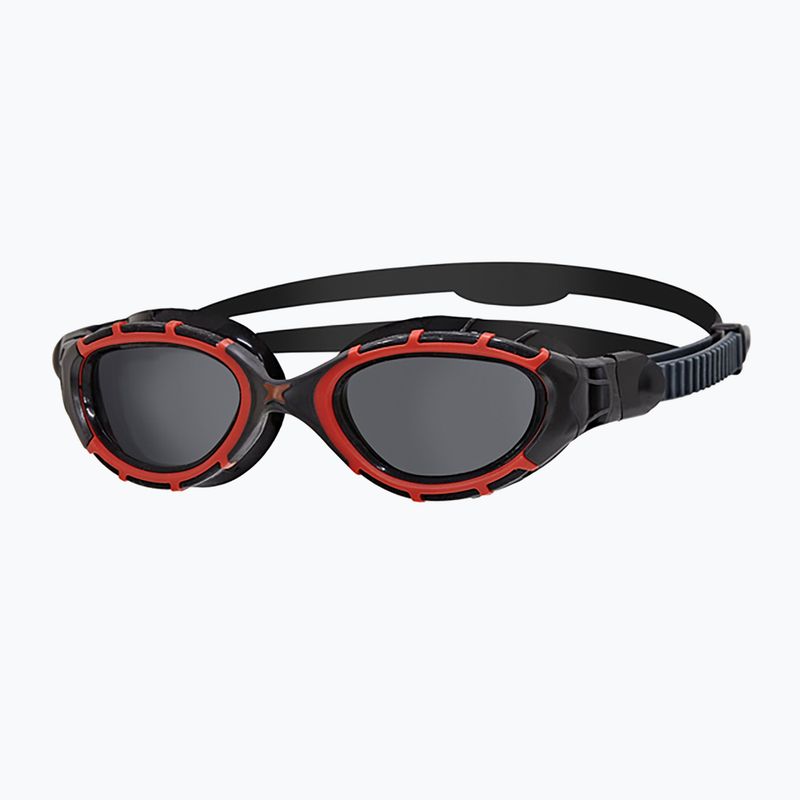 Окуляри для плавання Zoggs Predator Flex Polarized red/ black/ smoke polarized