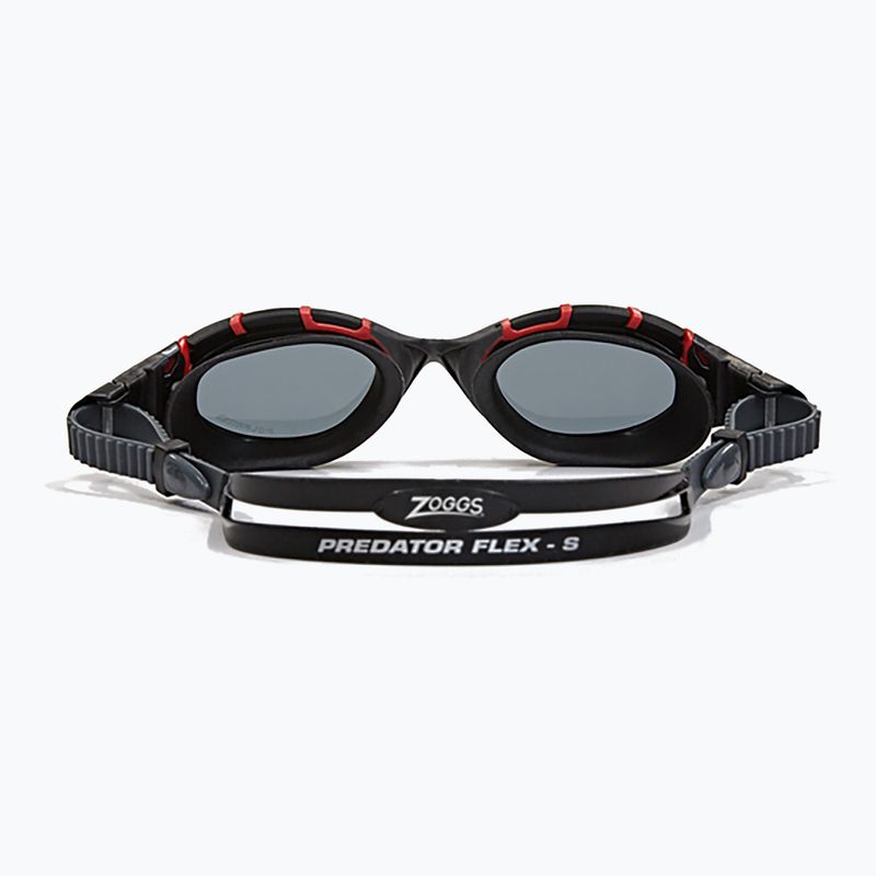 Окуляри для плавання Zoggs Predator Flex Polarized red/ black/ smoke polarized 3