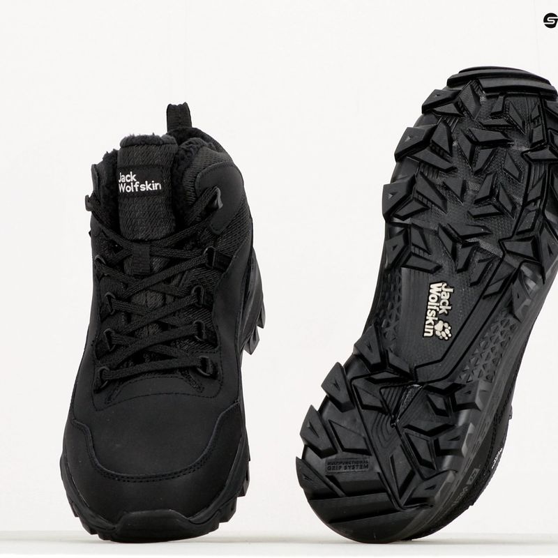 Черевики для трекінгу чоловічі Jack Wolfskin Everquest Texapore Mid чорні 4053611 10