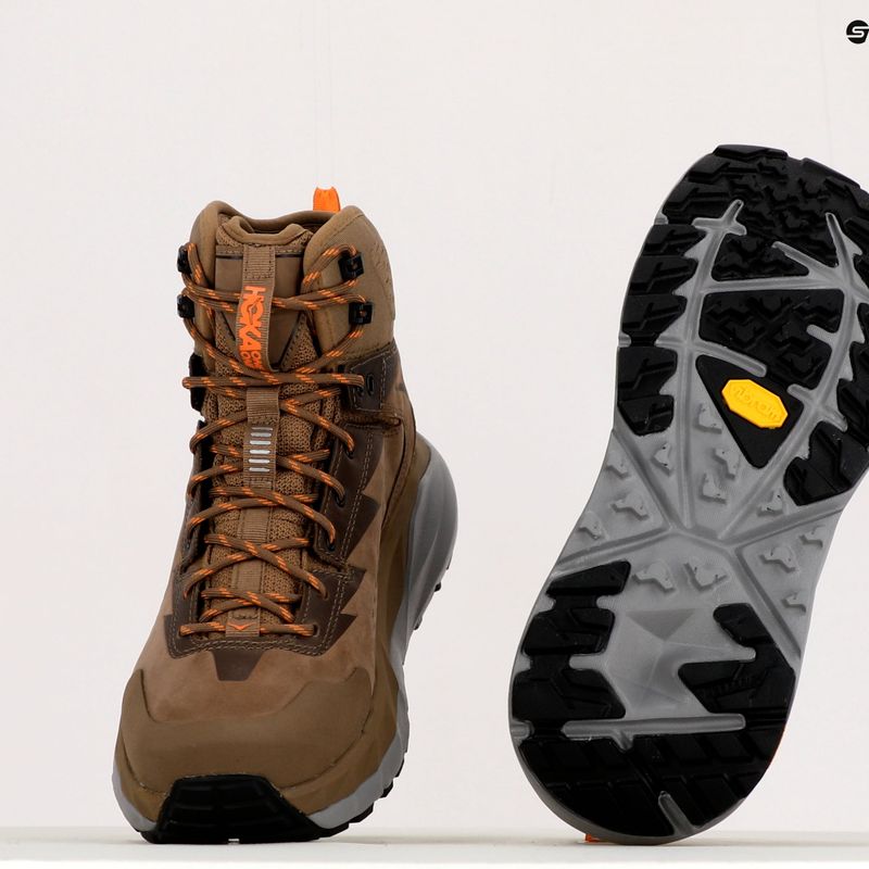 Черевики для трекінгу чоловічі HOKA ONE ONE M'S Kaha GTX коричневі 1112030 9