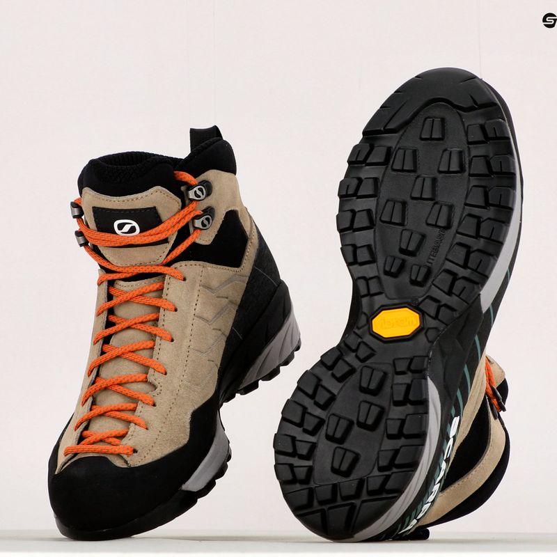 Кросівки  для трекінгу жіночі SCARPA Mescalito Mid GTX коричниві 72097-202 16