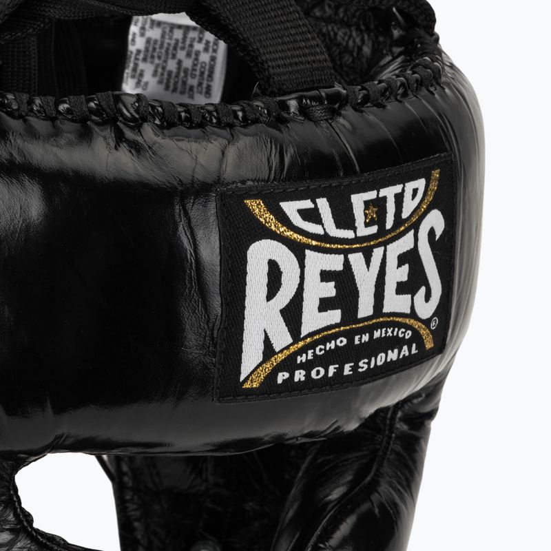 Боксерський шолом Cleto Reyes Cheek Protectors Шкіряний чорний 4