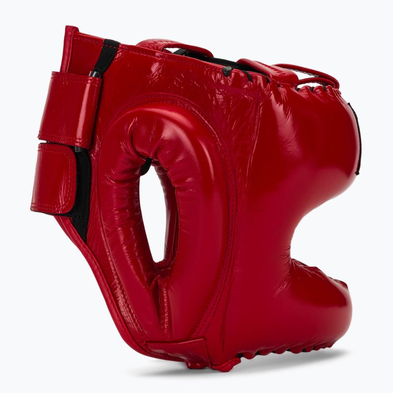 Шолом боксерський Cleto Reyes With Pointed Face Nylon Bar red 2
