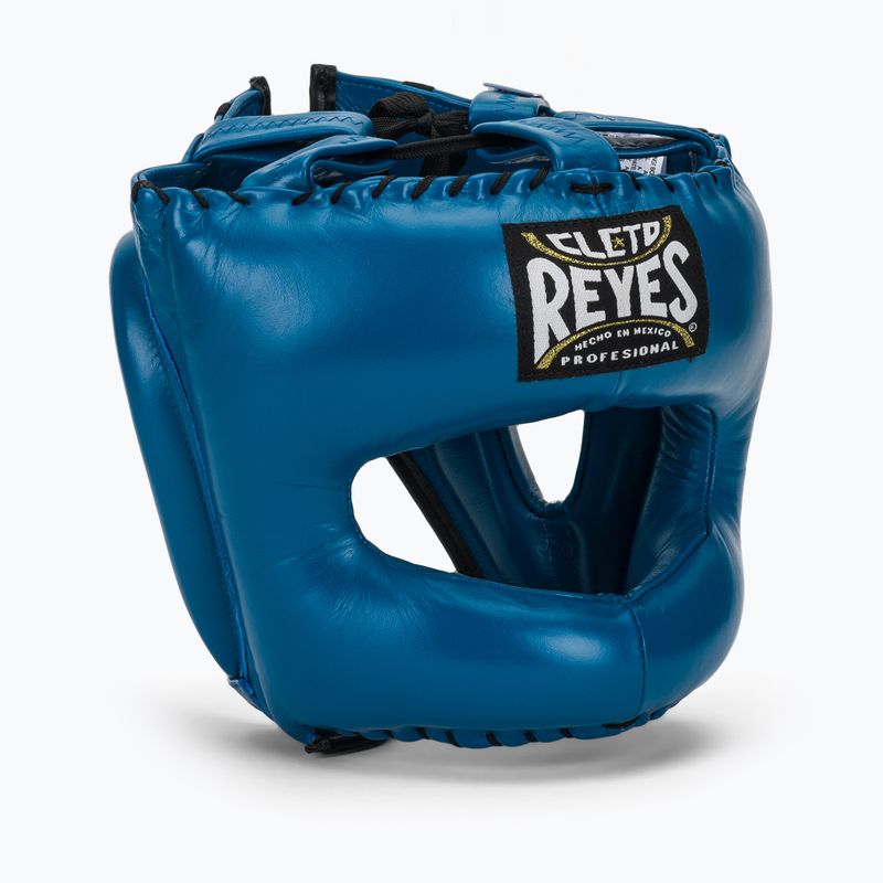 Шолом боксерський Cleto Reyes With Pointed Face Nylon Bar blue