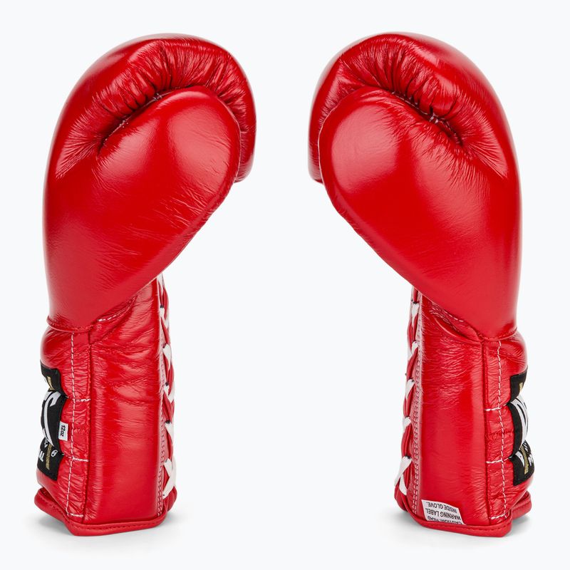 Боксерські рукавички Cleto Reyes Lace Up Sparring Sparring червоні 4