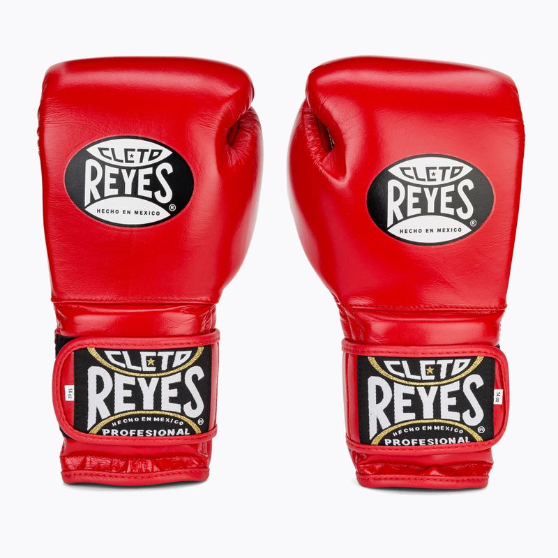 Боксерські рукавички на липучках Cleto Reyes Sparring Sparring червоні 2