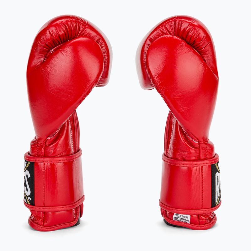Боксерські рукавички на липучках Cleto Reyes Sparring Sparring червоні 4