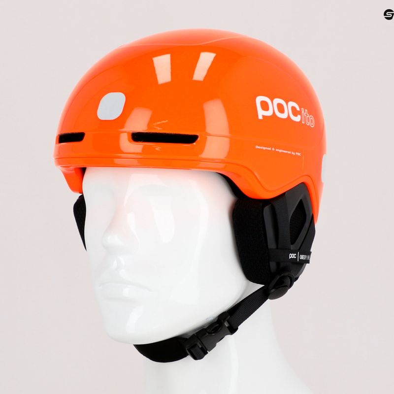 Шолом лижний дитячий POC POCito Obex MIPS помаранчевий 10474 9