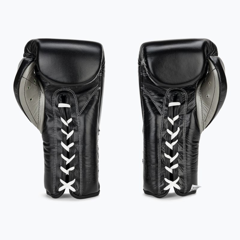Рукавиці боксерські Cleto Reyes Lace Up Sparring black 3