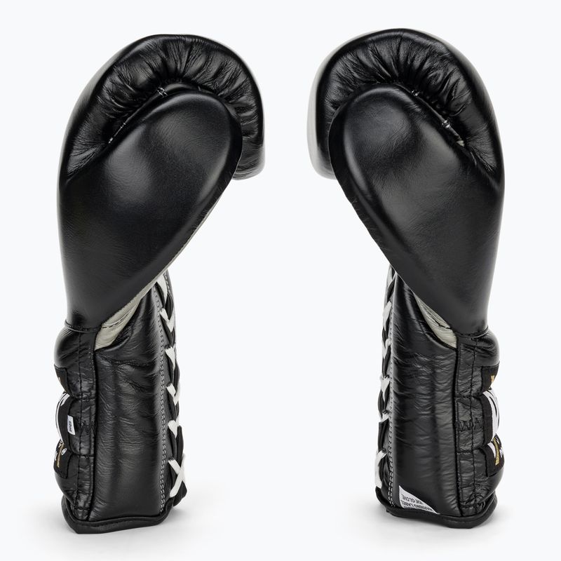 Рукавиці боксерські Cleto Reyes Lace Up Sparring black 4