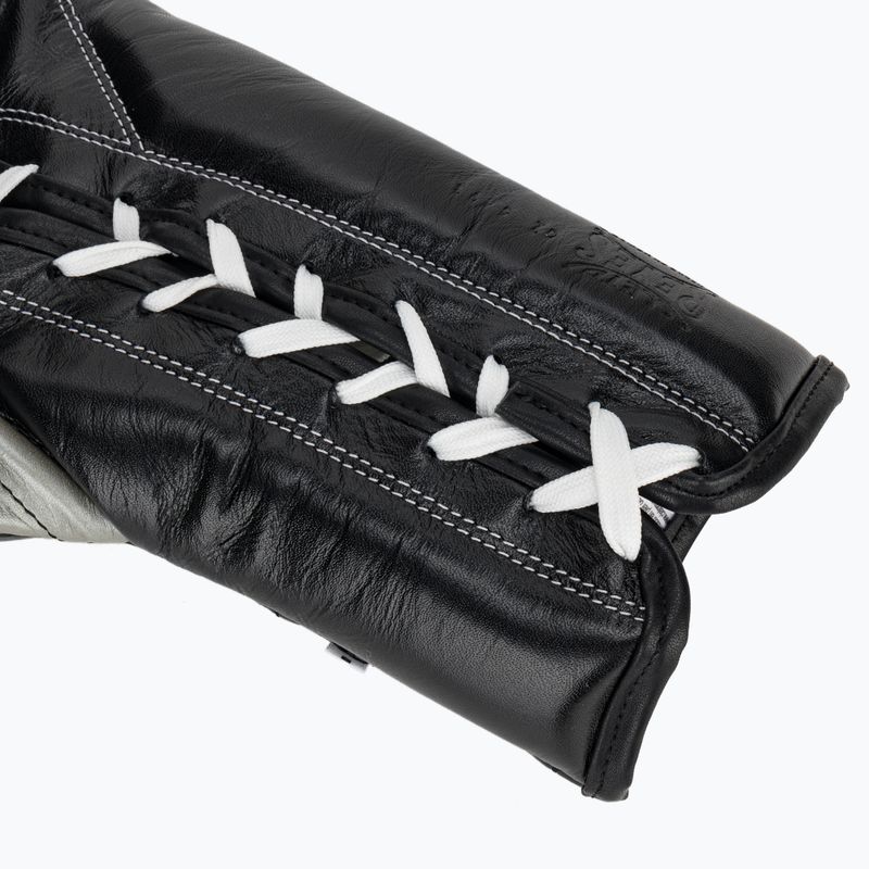 Рукавиці боксерські Cleto Reyes Lace Up Sparring black 6