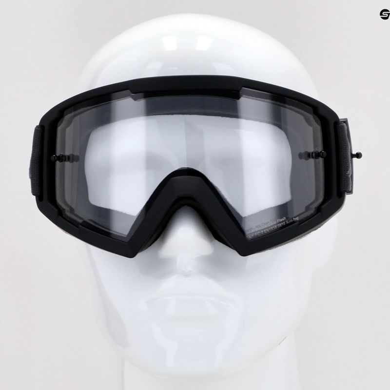 Маска велосипедна Red Bull SPECT Whip matt black/grey/clear flash 002 4