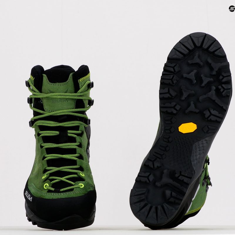 Черевики для трекінгу чоловічі Salewa MTN Trainer Mid GTX зелені 00-0000063458 10