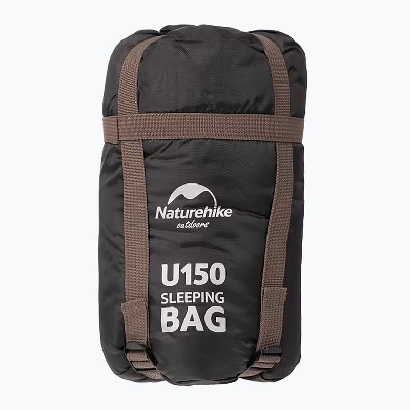 Спальник Naturehike U150 правий кавовий 4