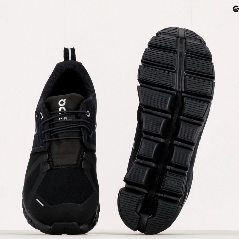 Кросівки для бігу чоловічі On Cloud 5 Waterproof чорні 5998842 12