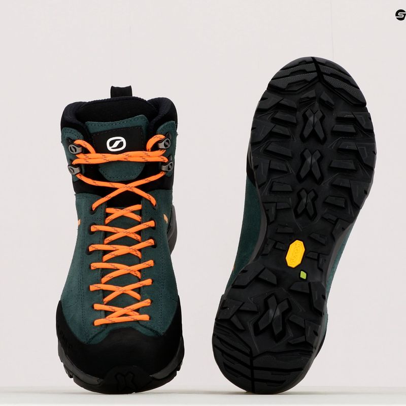 Черевики для трекінгу жіночі SCARPA Mojito Hike GTX зелені 63318-202 17