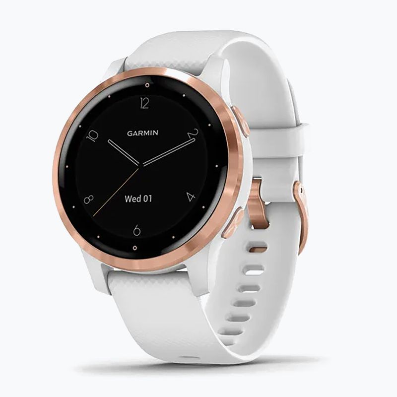 Годинник Garmin Vivoactive 4S білий 010-02172-23