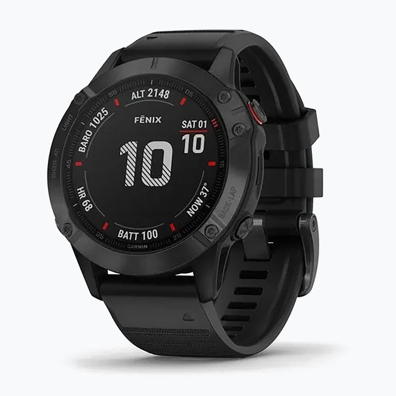 Годинник Garmin Fenix 6 Pro чорний 010-02158-02