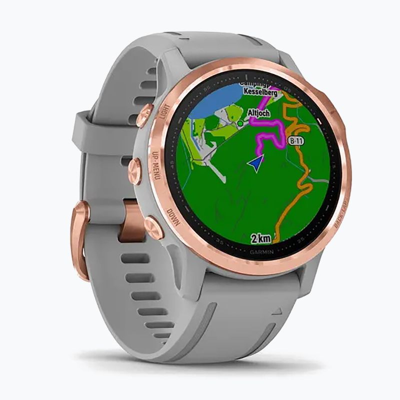 Годинник Garmin Fenix 6S Sapphire сріблястий 010-02159-21 3