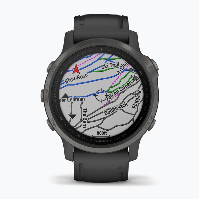 Годинник Garmin Fenix 6S Sapphire чорний 010-02159-25 2