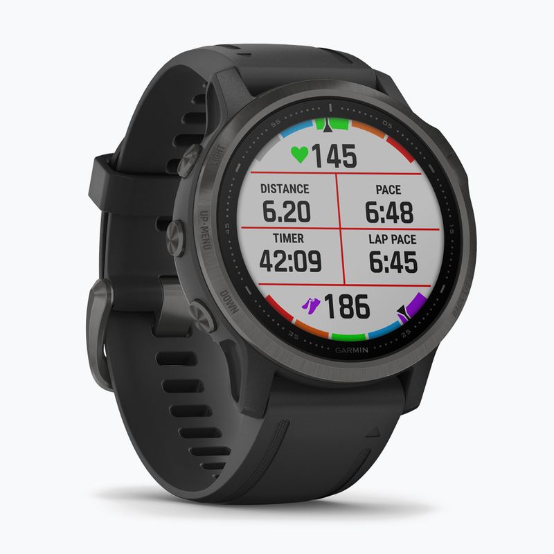 Годинник Garmin Fenix 6S Sapphire чорний 010-02159-25 3