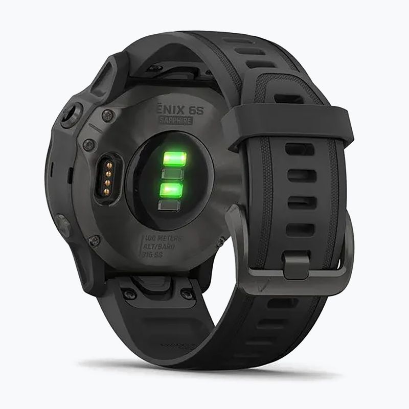 Годинник Garmin Fenix 6S Sapphire чорний 010-02159-25 6