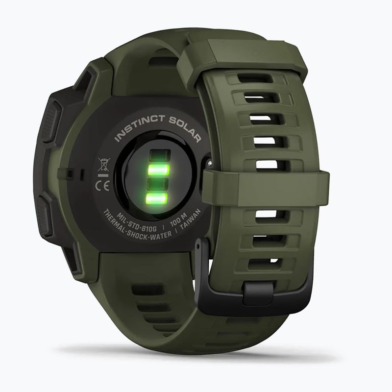 Годинник Garmin Instinct Solar Tactical Edition зелений 010-02293-04 6