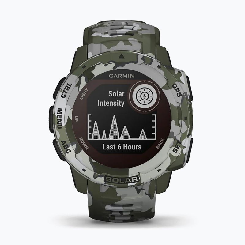 Годинник Garmin Instinct Solar Camo Edition зелений 010-02293-06 2