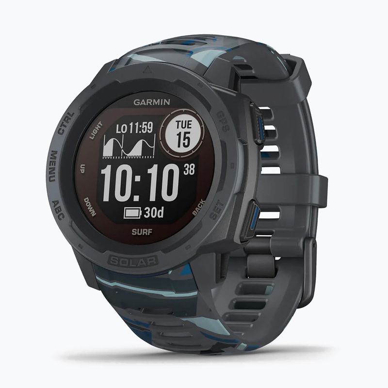 Годинник Garmin Instinct Solar Surf Edition чорний 010-02293-07