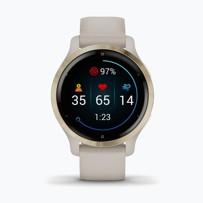 Годинник Garmin Venu 2S бежевий 010-02429-11 2