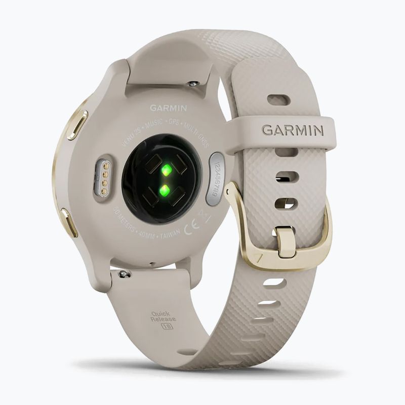 Годинник Garmin Venu 2S бежевий 010-02429-11 6