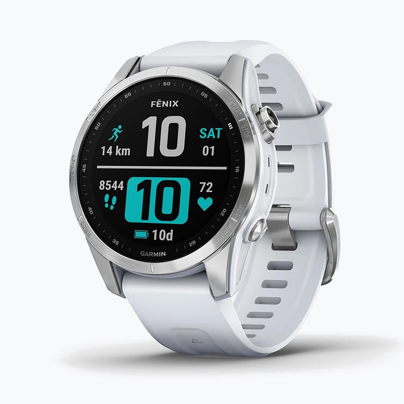 Годинник Garmin Fenix 7S Hrm Elevate Ox сріблястий 010-02539-03