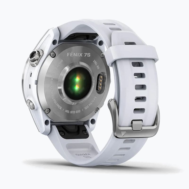 Годинник Garmin Fenix 7S Hrm Elevate Ox сріблястий 010-02539-03 6