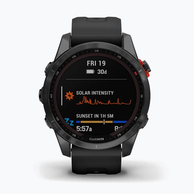 Годинник Garmin Fenix 7S Solar Hrm Elevate Ox сірий 010-02539-13 2