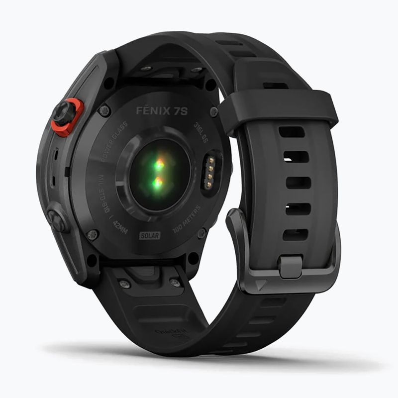 Годинник Garmin Fenix 7S Solar Hrm Elevate Ox сірий 010-02539-13 6
