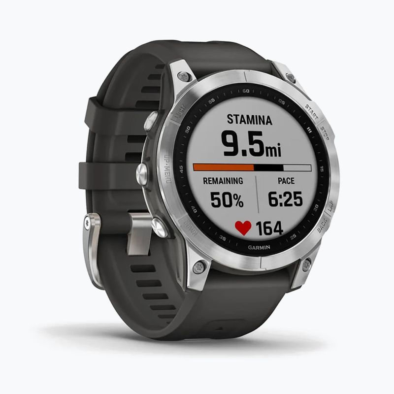 Годинник Garmin Fenix 7 Hrm Elevate Ox сріблястий 010-02540-01 3