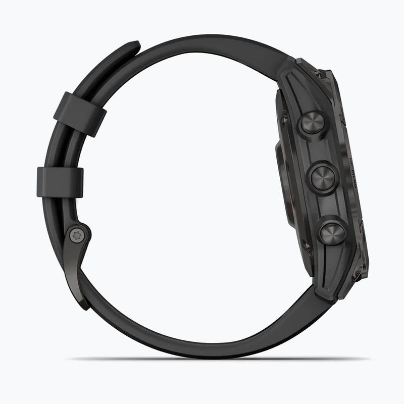 Годинник Garmin Fenix 7 Sapphire Solar Hrm Elevate Ox чорний 010-02540-21 4