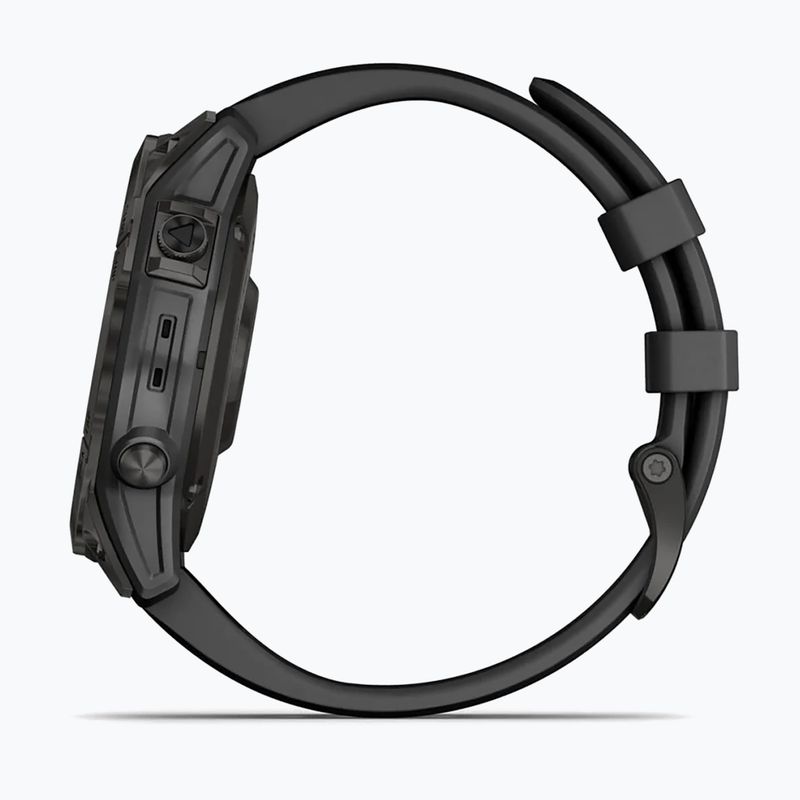 Годинник Garmin Fenix 7 Sapphire Solar Hrm Elevate Ox чорний 010-02540-21 5
