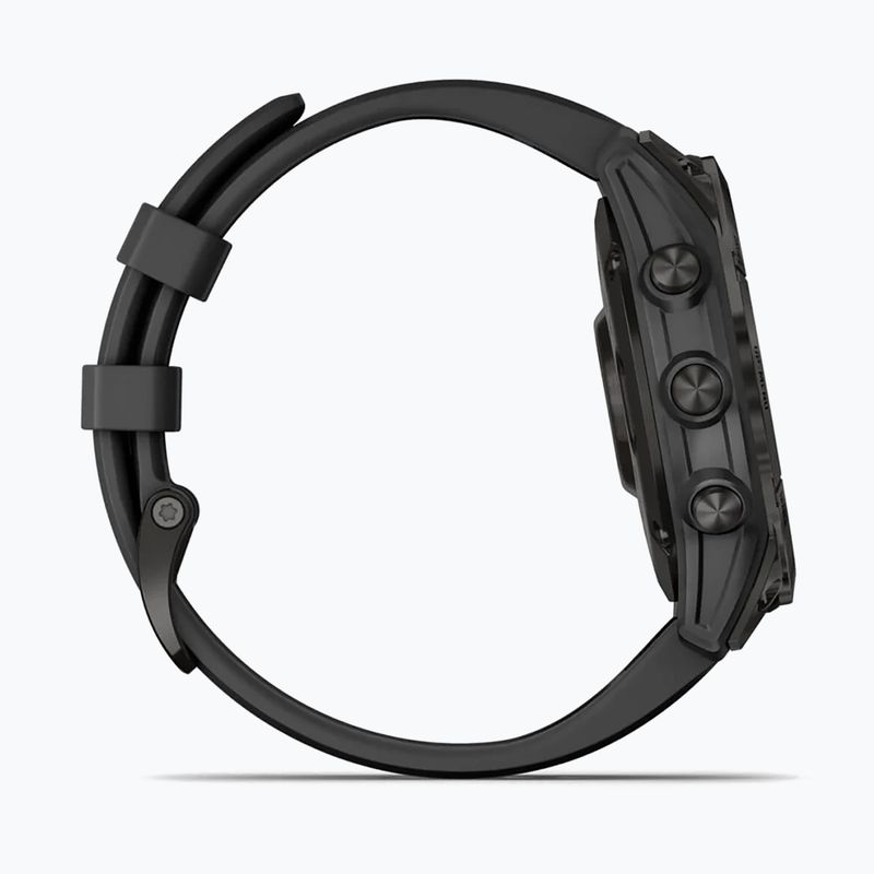 Годинник Garmin Fenix 7 Sapphire Solar Hrm Elevate Ox чорний 010-02540-35 4