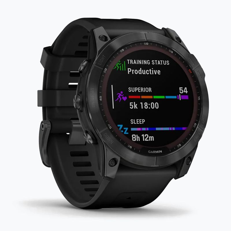 Годинник Garmin Fenix 7X Solar Hrm Elevate Ox сірий 010-02541-01 3