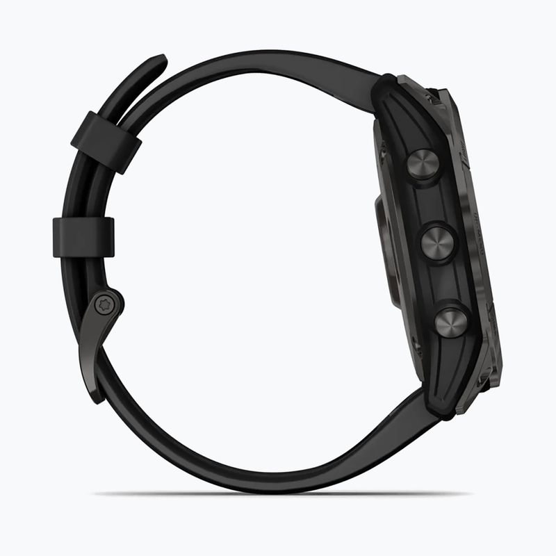 Годинник Garmin Fenix 7X Sapphire Solar Hrm Elevate Ox чорний 010-02541-11 4