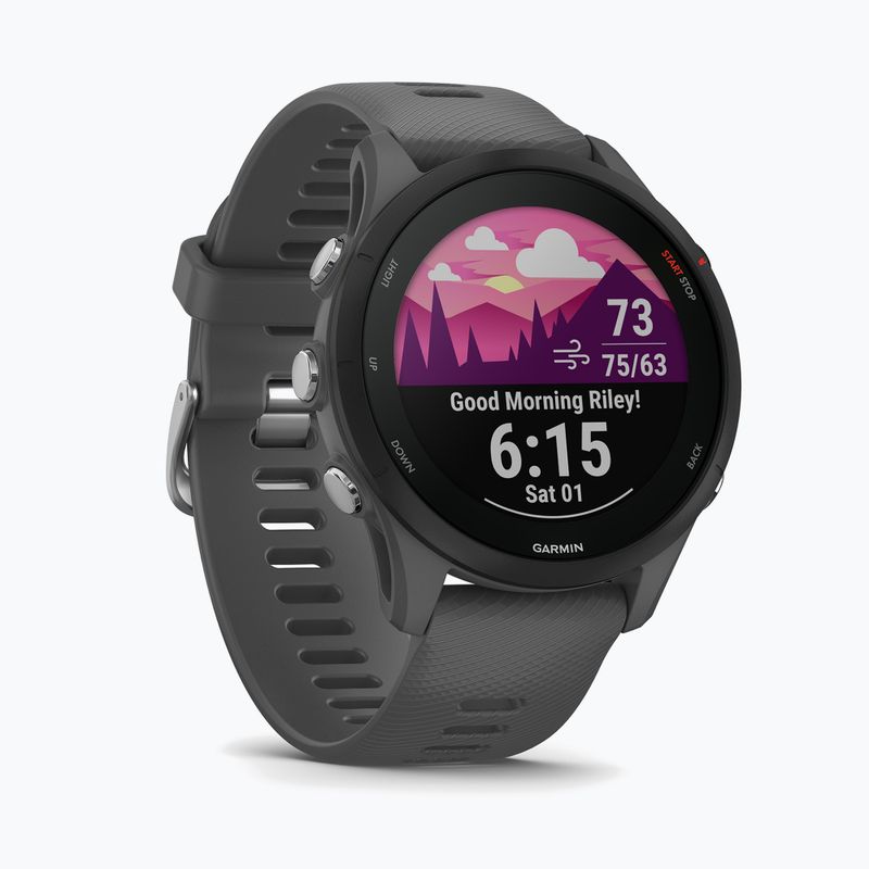 Годинник Garmin Forerunner 255 сірий 2
