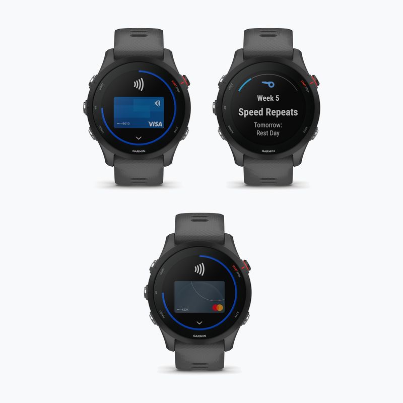 Годинник Garmin Forerunner 255 сірий 4