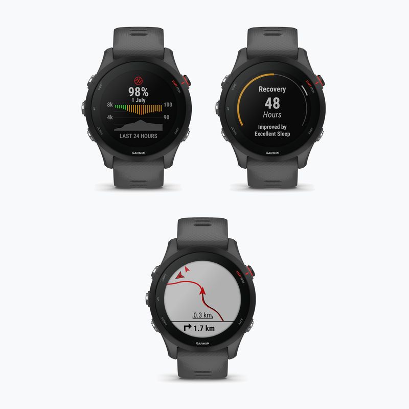Годинник Garmin Forerunner 255 сірий 5
