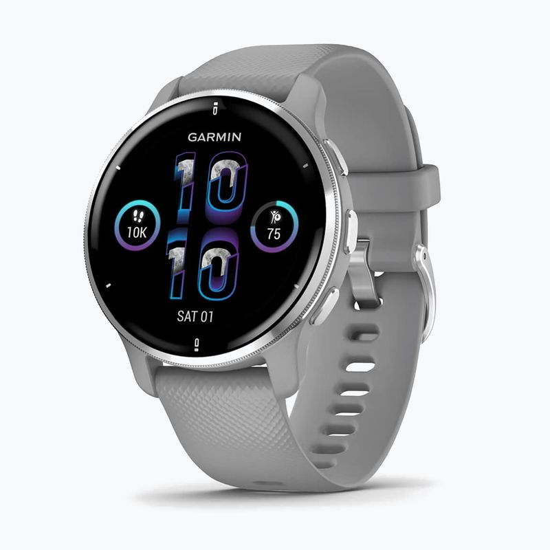 Годинник Garmin Venu 2 Plus сріблястий 010-02496-10