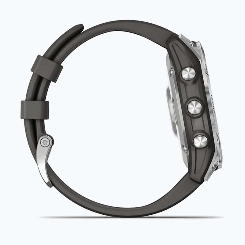 Годинник Garmin Epix 2 Hrm Elevate Ox сріблястий 010-02582-01 4