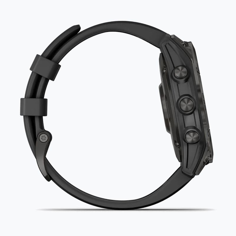Годинник Garmin Epix 2 Sapphire HRM Elevate Ox чорний 010-02582-11 4